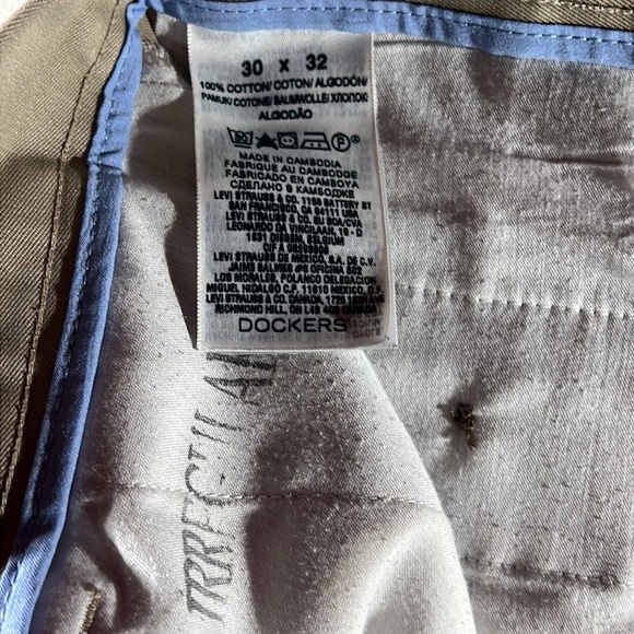 Dockers men’s khaki pants 30x32 - Picture 4 of 4